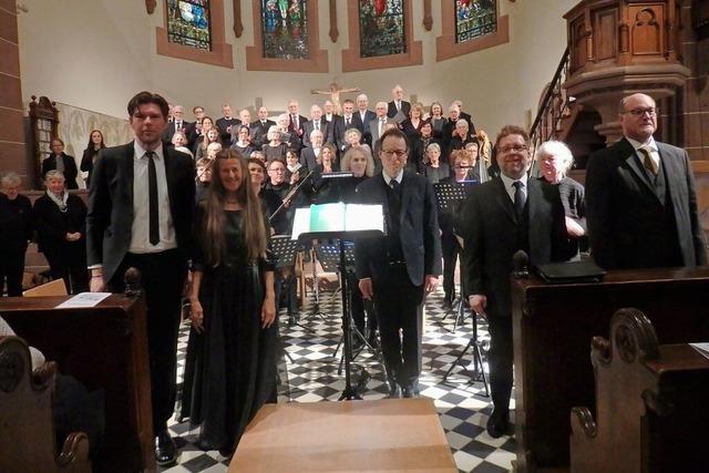 Großer Beifall für werkgetreu dargestellte Lukas-Passion in Badenweiler