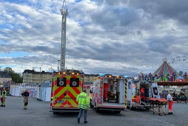 Trotz TV: Fnf Verletzte bei Unfall mit Kettenkarussell