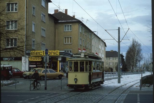 Die lteste Freiburger Stadtbahn ist 42 Jahre alt und war damals eine kleine Sensation