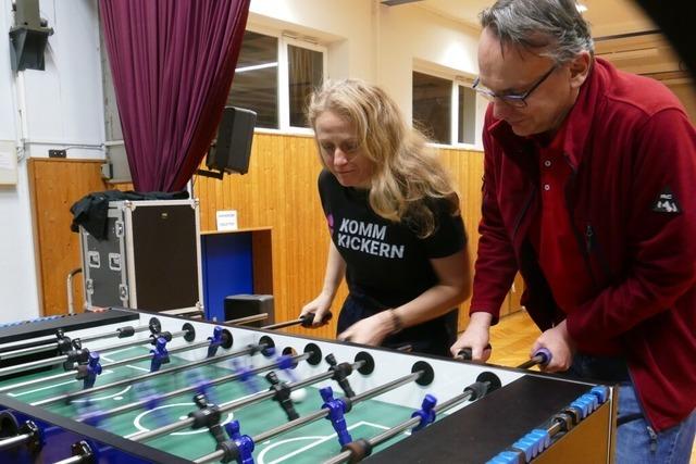 Beim TV Steinen kann man sich von Weltmeistern im Tischkickern trainieren lassen