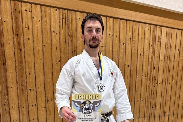 Rang zwei für Karateka Emrah Köycü aus Kappel bei den "Süd Games" in Ulm