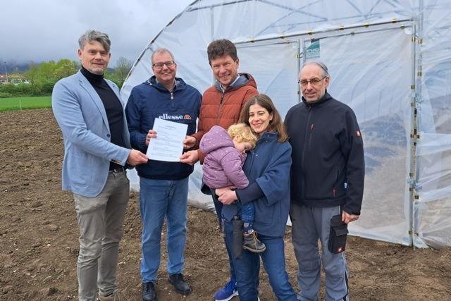 Die Solawi Rheinacker startet in Bad Sckingen mit biologischem Anbau
