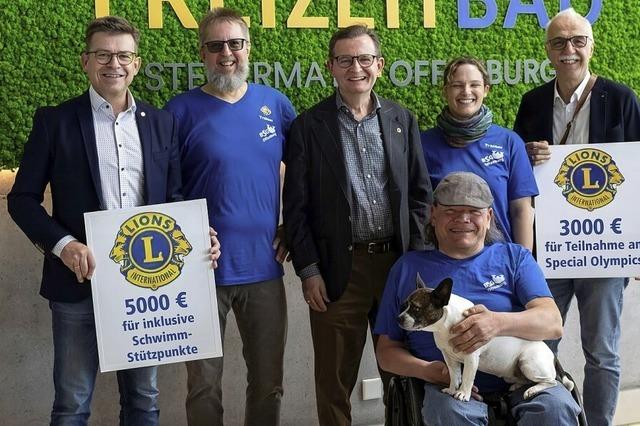 Schwimmen lernen darf nicht an Behinderung scheitern