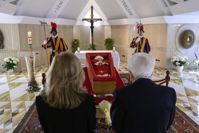 Zur Beisetzung von Papst Franziskus werden Staatsgste aus der ganzen Welt nach Rom reisen