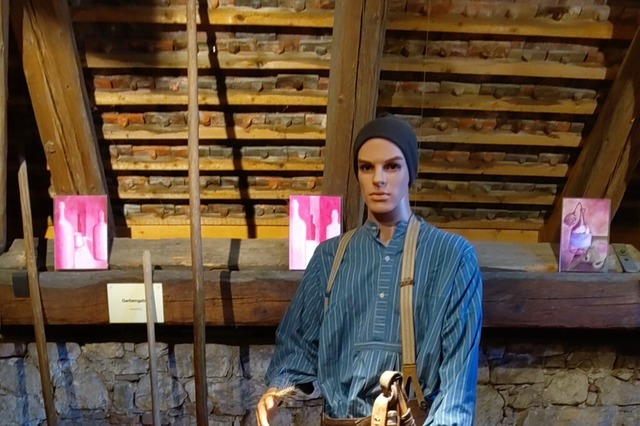 Blick ins Landwirtschaftsmuseum in dem...uen Ausstellung Altes auf Neues trifft  | Foto: Barbara Brutscher