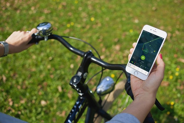 Beim Stadtradeln wird jeder Kilometer mit einer App erfasst. | Foto: Marcin, Scholz & Volkmer Beim Stadtradeln wird jeder Kilometer mit einer App erfasst. | Foto: Marcin, Scholz & Volkmer