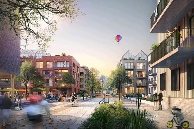 berraschung im Freiburger Quartier Kleineschholz