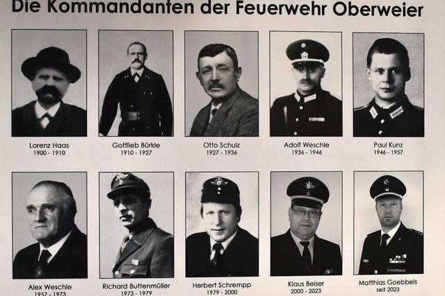 Im Heimatmuseum sind 125 Jahre Feuerwehrgeschichte ausgestellt