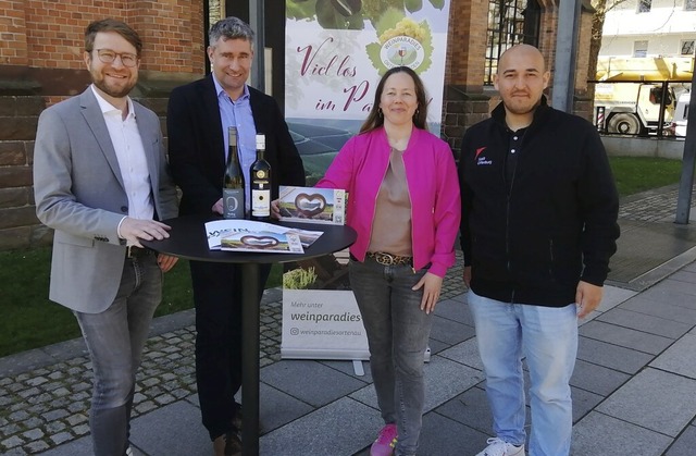 Die Macher des vierten Ortenauer Weinm...kay, Stadt Offenburg, Stadtmarketing.   | Foto: Winfried Kninger
