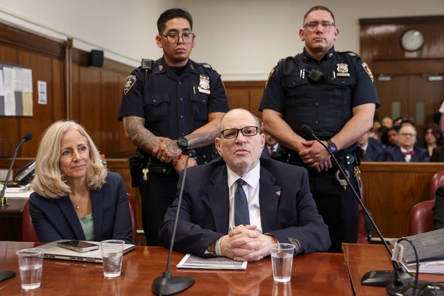 Auftaktpl&auml;doyers im Weinstein-Prozess  | Foto: Sarah Yenesel/Pool EPA via AP/dpa