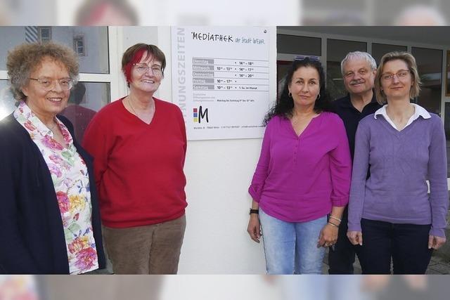 Frderverein untersttzt die Mediathek