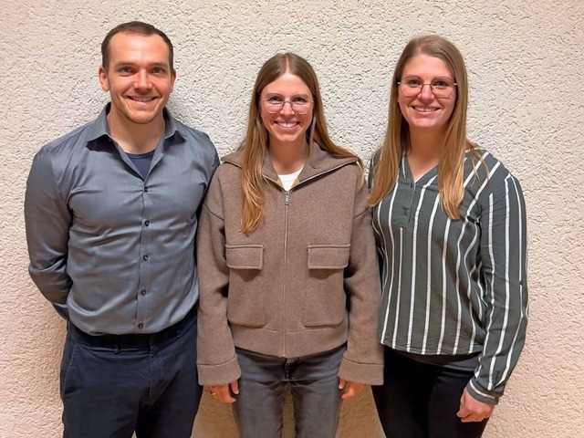 Marc Klausmann, Svenja Stiebjahn und Fabienne Klausmann (von links) | Foto: Hubert Klausmann Marc Klausmann, Svenja Stiebjahn und Fabienne Klausmann (von links) | Foto: Hubert Klausmann