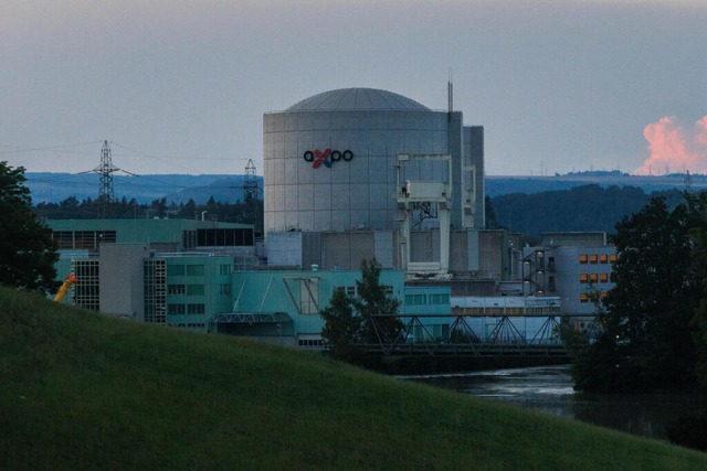 Das Atomkraftwerk Beznau im Kanton Aargau  | Foto: Philipp von Ditfurth (dpa)