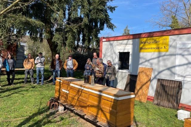 Der Markgrfler Imkerverein ist am Lehrbienenstand in Efringen-Kirchen ins Jahr gestartet