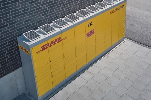 DHL erffnet in Kirchzarten eine neue solarbetriebene Packstation
