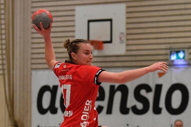 Die Handballerinnen der HSG Freiburg beenden die regulre Saison beim HC Erlangen