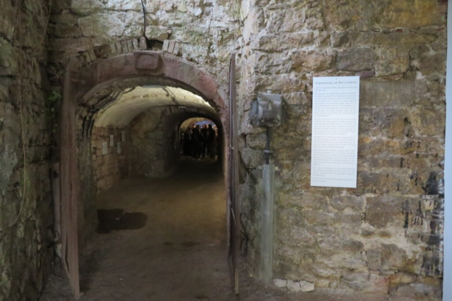Der Felsenkeller einer Lrracher Brauerei ist jetzt ein Kulturdenkmal