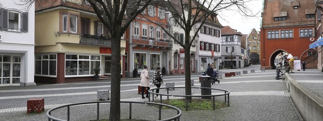 Der Urteilsplatz ist ein Bestandteil d..., ihn fr den Autoverkehr zu sperren.   | Foto: Christoph Breithaupt