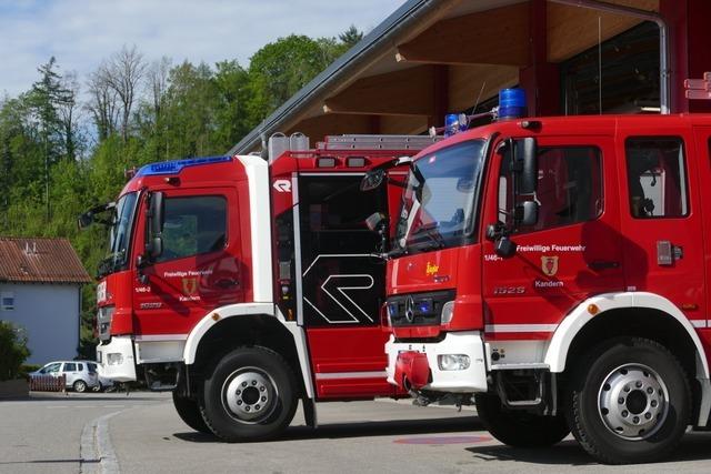 Kanderns Feuerwehrkommandant Matthias Meisinger: 