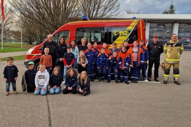 Die Krnberger Kinderfeuerwehr wird zehn Jahre alt und wird jetzt nicht mehr belchelt