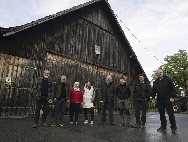 Das Organisationsteam bereitet das Jub...de Dattingen&#8220; gegrndet werden.   | Foto: Volker Mnch