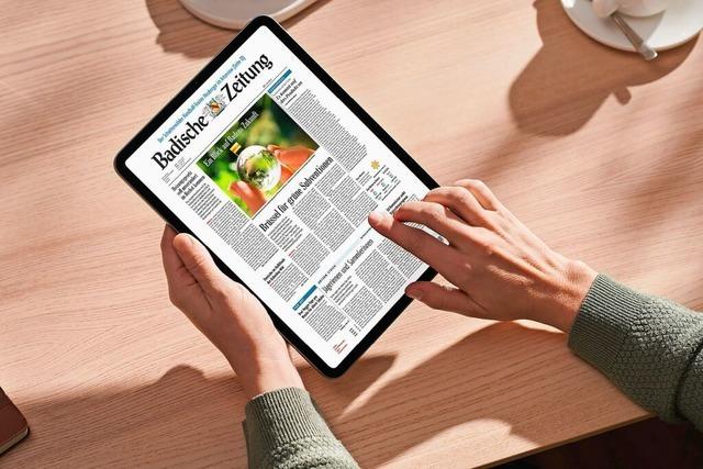 Zum digitalen BZ-Abo gibt’s jetzt ein iPad dazu