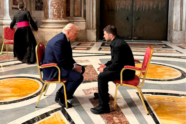Trump kritisiert Putin nach Treffen mit Selenskyi in Rom