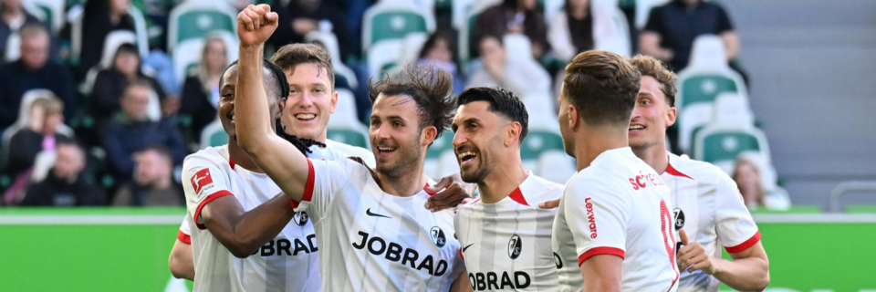 Der SC Freiburg hat nach dem Sieg in Wolfsburg glnzende Aussichten auf Europa
