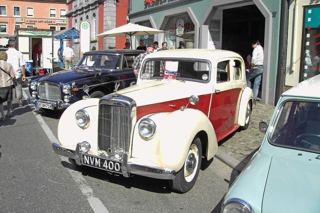 Die Oldtimer kommen am 4. Mai nach Waldkirch