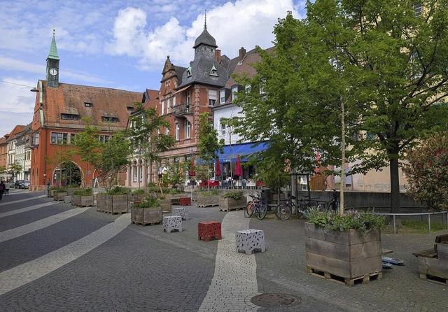 Mobile Pflanztröge sollen auf dem Urte...hatten und Aufenthaltsqualität sorgen. | Foto: Stadt Lahr Mobile Pflanztröge sollen auf dem Urte...hatten und Aufenthaltsqualität sorgen. | Foto: Stadt Lahr