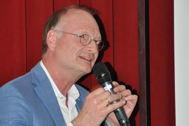 TV-Wetterexperte Sven Plger in Bad Krozingen –  "Wir wissen, dass wir unsere Erde zerstren"