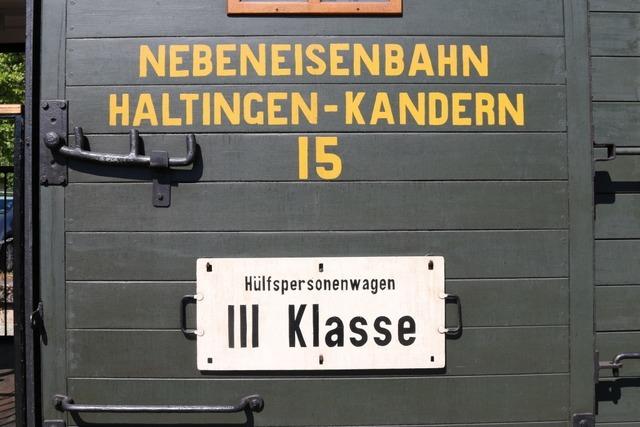 Zum Saisonstart  bietet die Kandertalbahn verschiedene  Aktionen