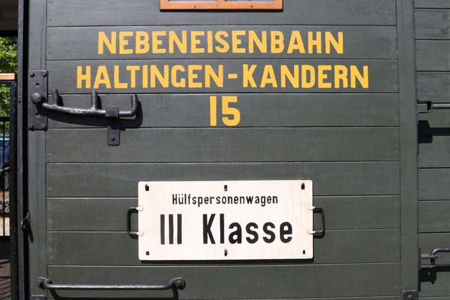 Die Saison auf der Kandertalbahn startete wieder | Foto: Katharina Kubon Die Saison auf der Kandertalbahn startete wieder | Foto: Katharina Kubon