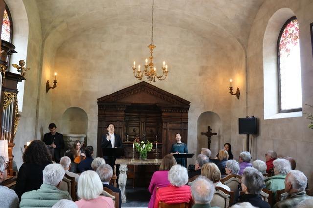Hubert Burdas Kapelle St. Peter in Offenburg-Fessenbach war am Weien Sonntag gut besucht