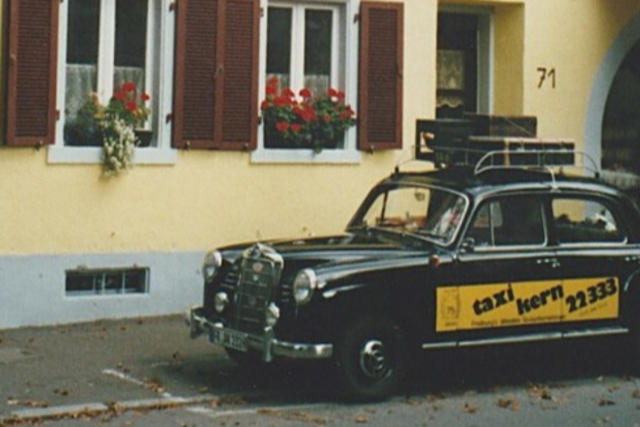 Von der Droschke zum Mercedes: Wie Taxi Kern es auf Freiburgs Straen schaffte