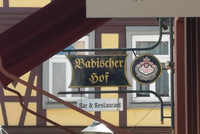 Nach 25 Jahren wechselt der Badische Hof in der Offenburger Spitalstrae Betreiber und Identitt
