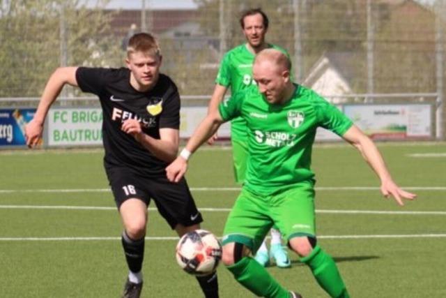 Daniel Wehrle, Trainer des FC Brigachtal, freut sich: "Wir haben dem Gegner den Schneid abgekauft"