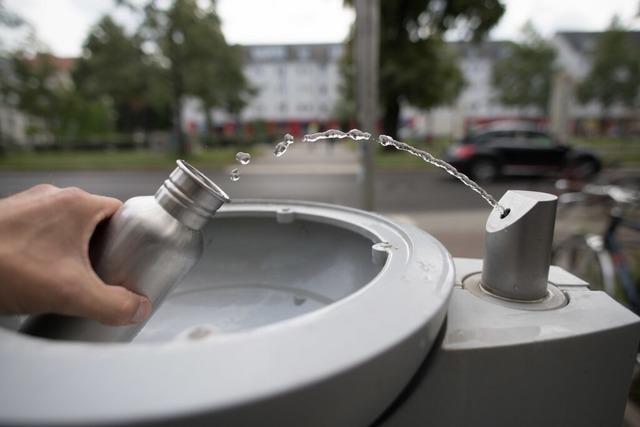 Auch in Efringen-Kirchen wird gerade ein ffentlich zugnglicher Trinkwasserbrunnen installiert