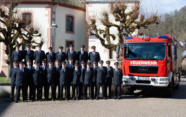 Die Aktivmannschaft der Feuerwehr Hauingen | Foto: Feuerwehr Hauingen Die Aktivmannschaft der Feuerwehr Hauingen | Foto: Feuerwehr Hauingen