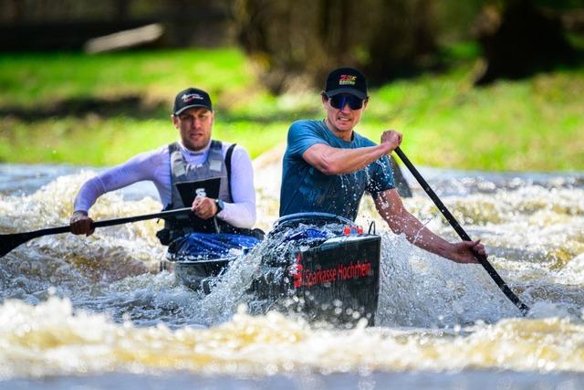 Der Bad Sckinger Kanute Robin Eschbach feiert Sieg beim Ultramarathon in Estland