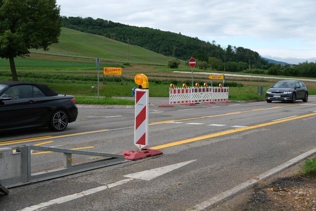 Bauarbeiten am neuen L125-Kreisel bei Ebringen starten am Montag