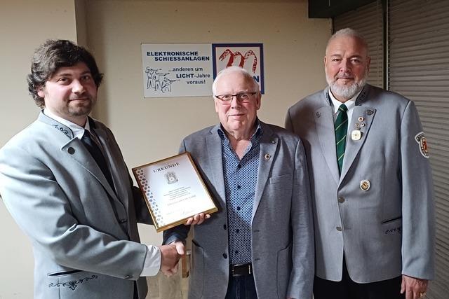 Der Schtzenverein Laufenburg hat einen neuen Oberschtzenmeister