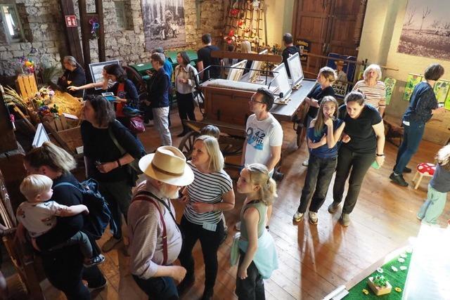 Im Weiler Landwirtschaftsmuseum verbinden Jugendliche ihre moderne Lebenswelt mit Traditionellem