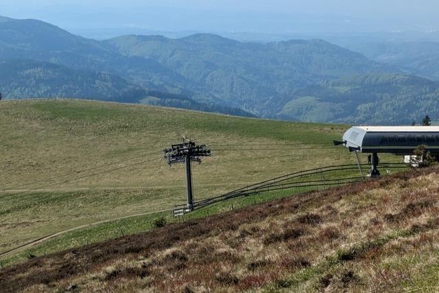 Anfang Mai nur zu Fu auf den Belchen: Die Belchengondel bleibt wegen Revision geschlossen