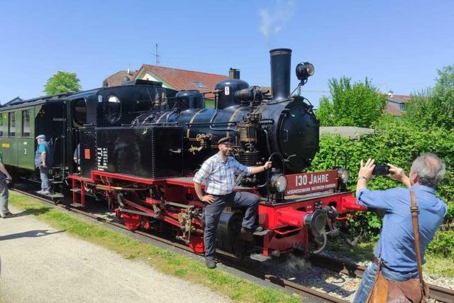 Die Kandertalbahn wird 130: Die Jubiläumsfahrt ist der Auftakt für vier Tage Feierlichkeiten