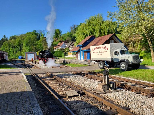 Die Kandertalbahn feiert 130 Jahre  | Foto: Bernd Knauer