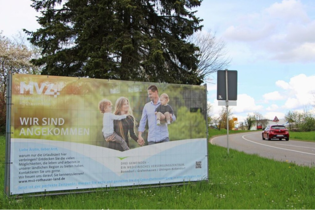 Plakatwnde in Bonndorf und Grafenhausen sollen rzte anlocken