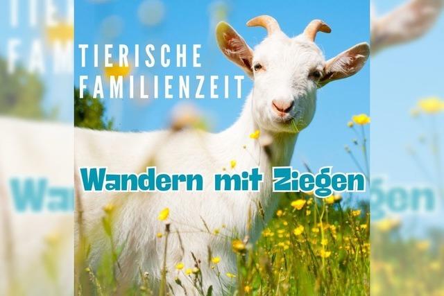 Ziegenwanderung - tierisch gute Familienzeit