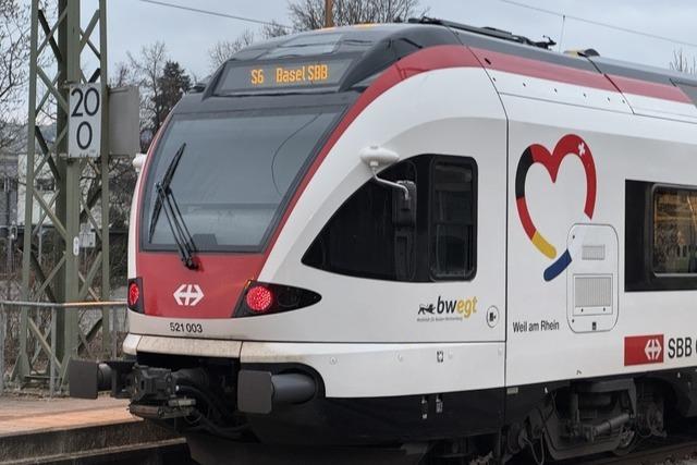 S 6: Zugverkehr zwischen Zell und Schopfheim bis voraussichtlich Freitagmittag unterbrochen