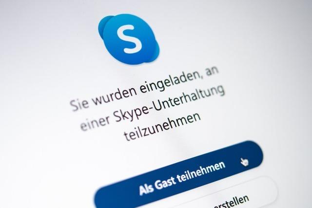 Mit Skype geht eine digitale ra zu Ende